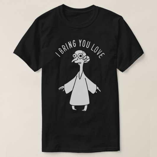 Ik breng je liefde t-shirt (Design voorkant)