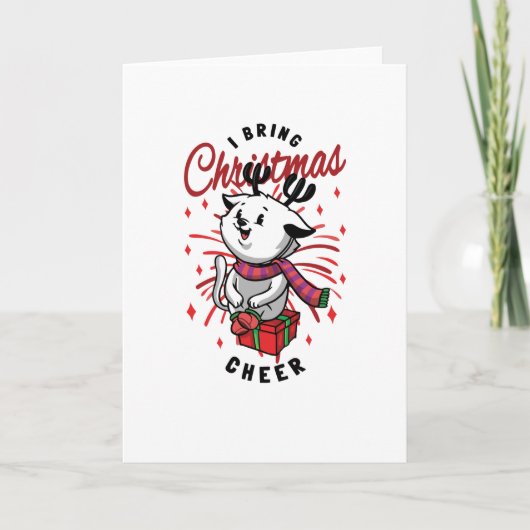 Ik Breng Kerstsfeer Kaart (Voorkant)