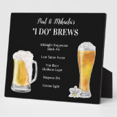 IK BREWS ・ PERSONALIZE deze Drink van de Handteken Fotoplaat (Zijkant)