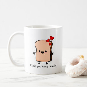 Ik Brood Je Deeg Veel Toast Brood Koffiemok