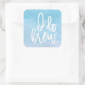 Ik brouw bier label, bruiloft fles label (Tas)