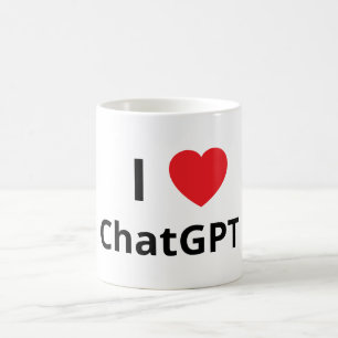 Ik ❤️ ChatGPT Koffiemok
