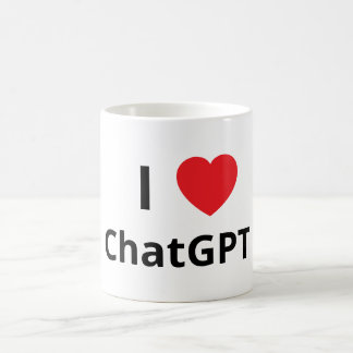 Ik ❤️ ChatGPT Koffiemok