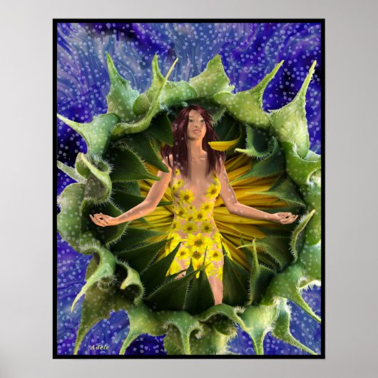 Ik Ching Meditations, Moeilijk bij het Begin Poster (Voorkant)