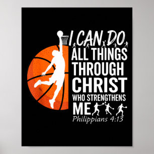 Ik Christelijk Basketbal Filippenzen 4 13 Poster