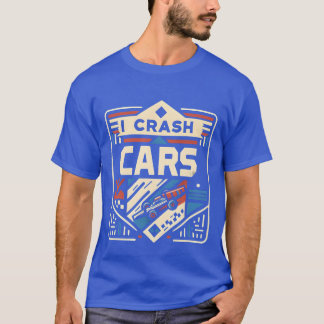 Ik crash oude auto's t-shirt