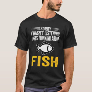 Ik dacht aan vis - Vis Visser T-shirt