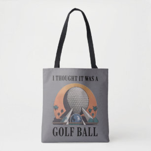 Ik dacht dat het een golfbal was, grappige golflie draagtas