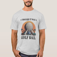 Ik dacht dat het een golfbal was, grappige golflie