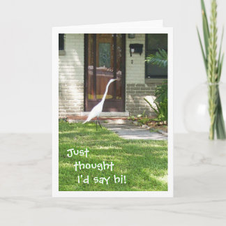 Ik dacht dat ik hallo zou zeggen. kaart