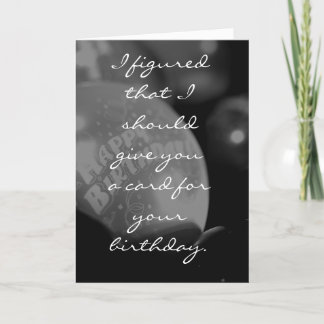 Ik dacht dat ik je een ca... kaart