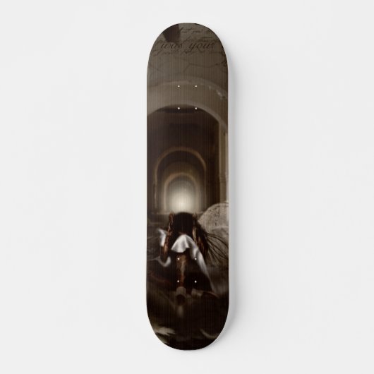 Ik dacht dat ik jouw engel was skateboard (Voorkant)