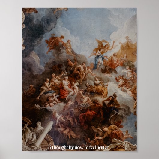 ik dacht dat ik me beter voel voor renaissance poster (Voorkant)