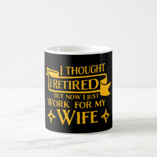Ik dacht dat ik met pensioen was, maar nu werk ik koffiemok
