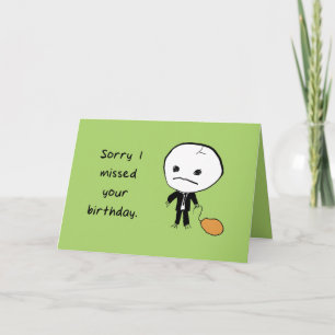 Ik dacht dat je dood was kaart