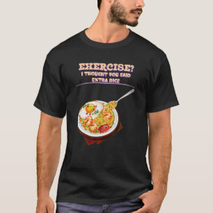 Ik dacht dat je extra zei. Funny Sarcastic T-shirt