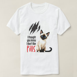 Ik dacht dat je het wist t-shirt