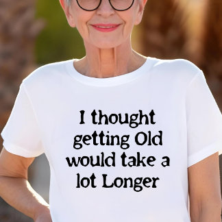 Ik dacht dat ouder worden langer zou duren Tri-Blend shirt