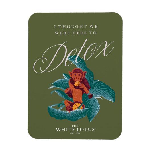 Ik dacht dat we hier waren om te detoxen - de witt magneet (Verticaal)