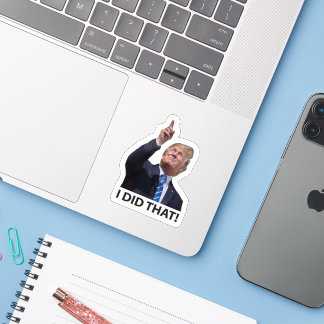 Ik deed dat, Grappige Trump Sarcastische Sticker