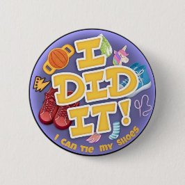 Ik deed het - 2 1/4-inch ronde button 5,7 cm