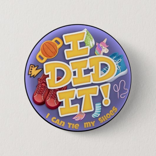 Ik deed het - 2 1/4-inch ronde button 5,7 cm (Voorkant)