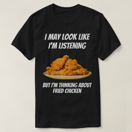 Ik denk aan een gejaagd kippenstift... dat ik niet t-shirt (Design voorkant)