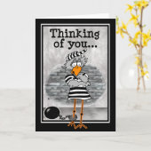 Ik denk aan jou: leeg van binnen. kaart (Gele Bloem)