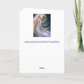 Ik denk aan jou, mijn vriend kaart (Achterkant)