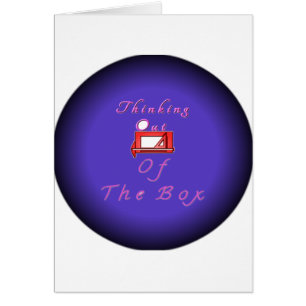 Ik denk buiten de doos.