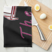 Ik denk buiten de ZA-doos. Theedoek (Quarter Fold)