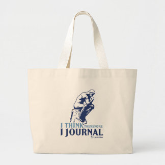 Ik denk daarom dat ik het Journal Grote Tote Bag
