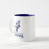 Ik denk daarom dat ik het Journal Tweekleurige Koffiemok (Voorkant links)