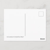 Ik denk daarom dat ik positief kan denken briefkaart (Achterkant)