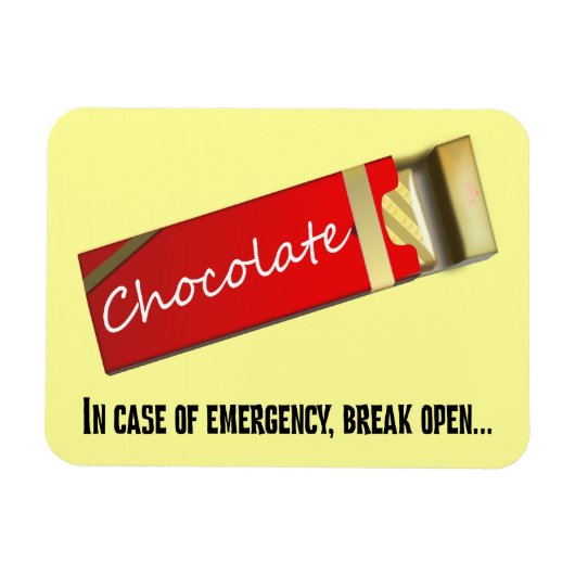 Ik denk dat dit een chocoladenoodgeval is magneet (Horizontaal)