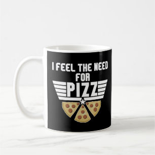 Ik denk dat er behoefte is aan Pizz - Pizza-overs Koffiemok