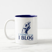 Ik denk dat ik daarom Blog Tweekleurige Koffiemok (Links)