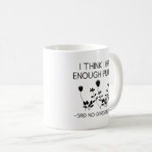 Ik denk dat ik genoeg Planten heb Koffiemok (Voorkant rechts)