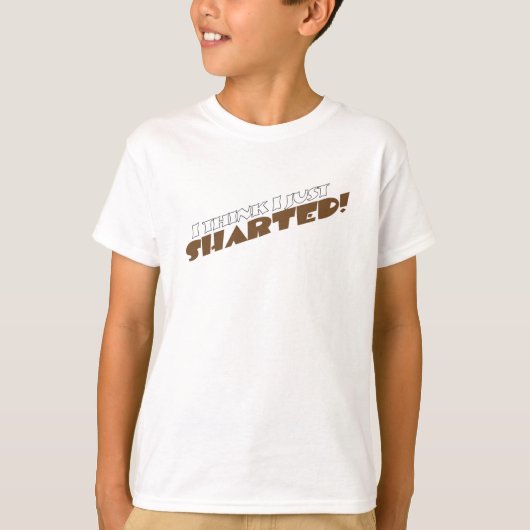 Ik denk dat ik gewoon T deelde T-shirt (Voorkant)