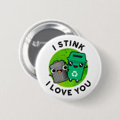 Ik denk dat ik van je hou... ronde button 5,7 cm (Voorkant /achterkant)