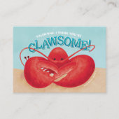 Ik denk dat je Clawsome Classroom Valentijn bent Informatiekaartje (Voorkant)