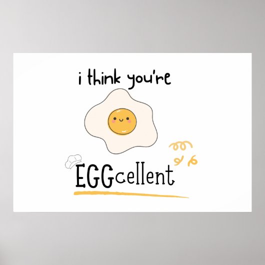 Ik denk dat je EGGcellent bent Poster (Voorkant)