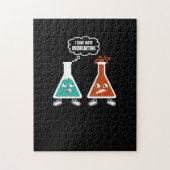 Ik denk dat je overreageert - Funny Nerd Chemistry Legpuzzel (Verticaal)