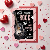 Ik denk dat je rock 'Kinder Valentijnse Feestdagenkaart