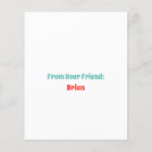 Ik denk dat je speciaal pinguïn-hart bent (Achterkant)