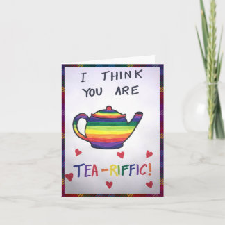 Ik denk dat je Tea-riffic Card bent Kaart