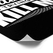 Ik denk dat mijn persoonlijke trainer me probeert  poster (Hoek)