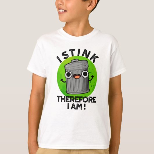 Ik denk dus dat ik grappige prun ben t-shirt (Voorkant)