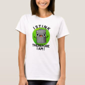 Ik denk dus dat ik grappige prun ben t-shirt (Voorkant)