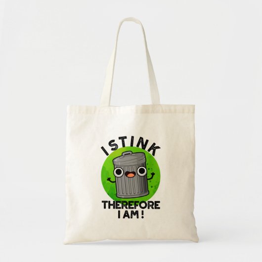 Ik denk dus dat ik grappige prun ben tote bag (Voorkant)